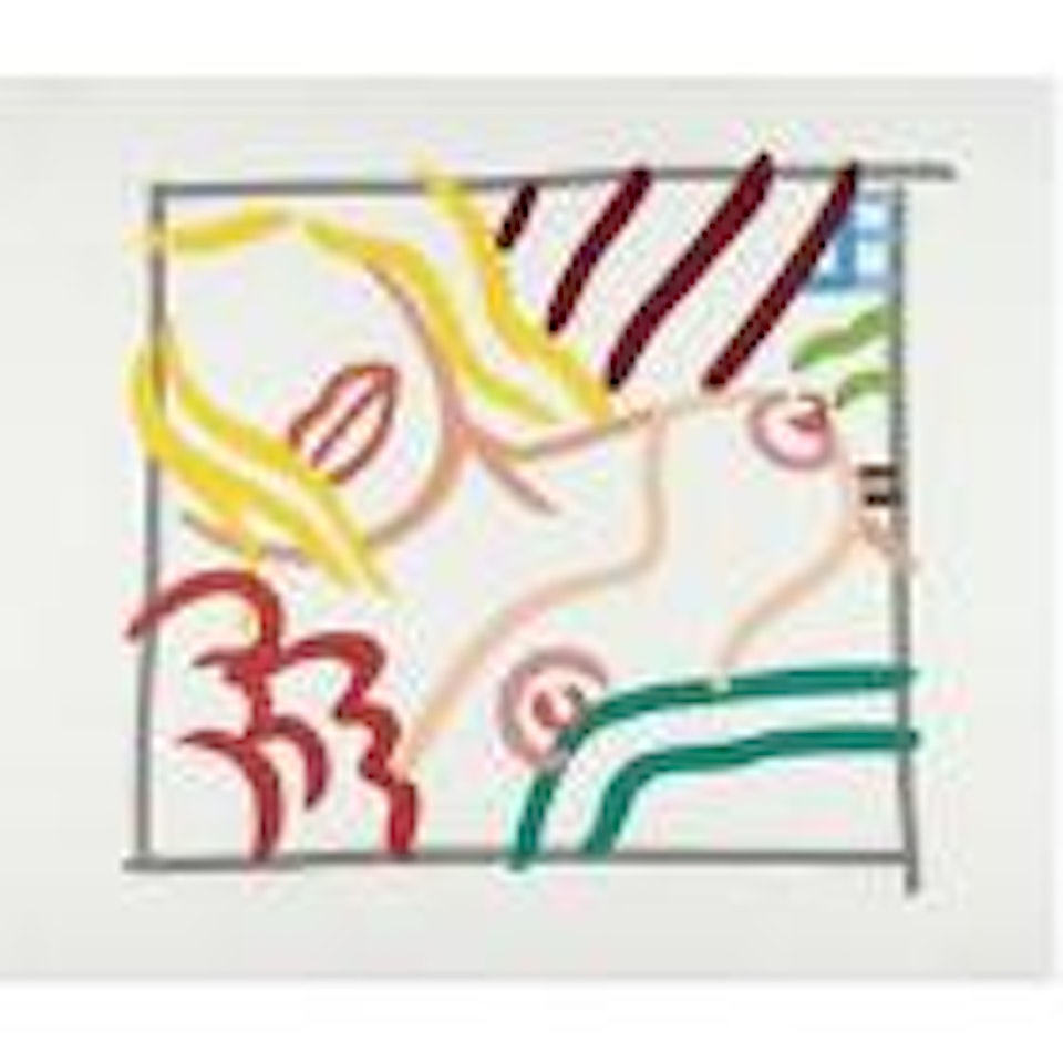 New Bedroom Blonde Doodle by Tom Wesselmann