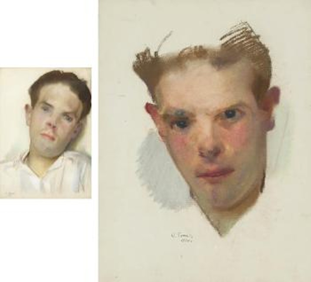 Portrait of Prince Hubert de Broglie by Konstantin Somov