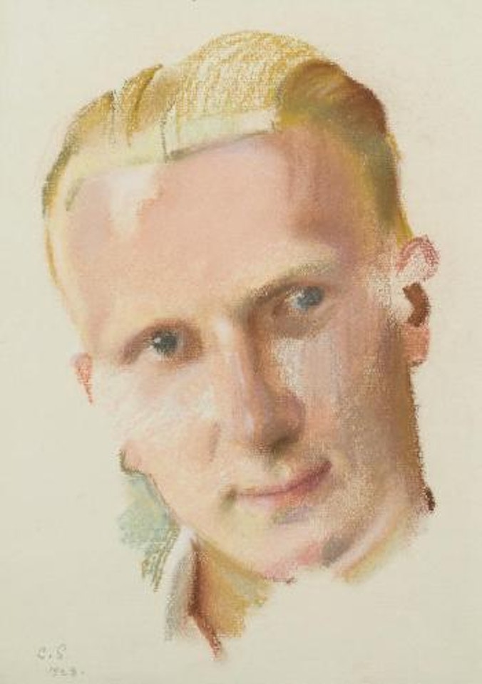 Portrait of Emmanuel Nolde by Konstantin Somov