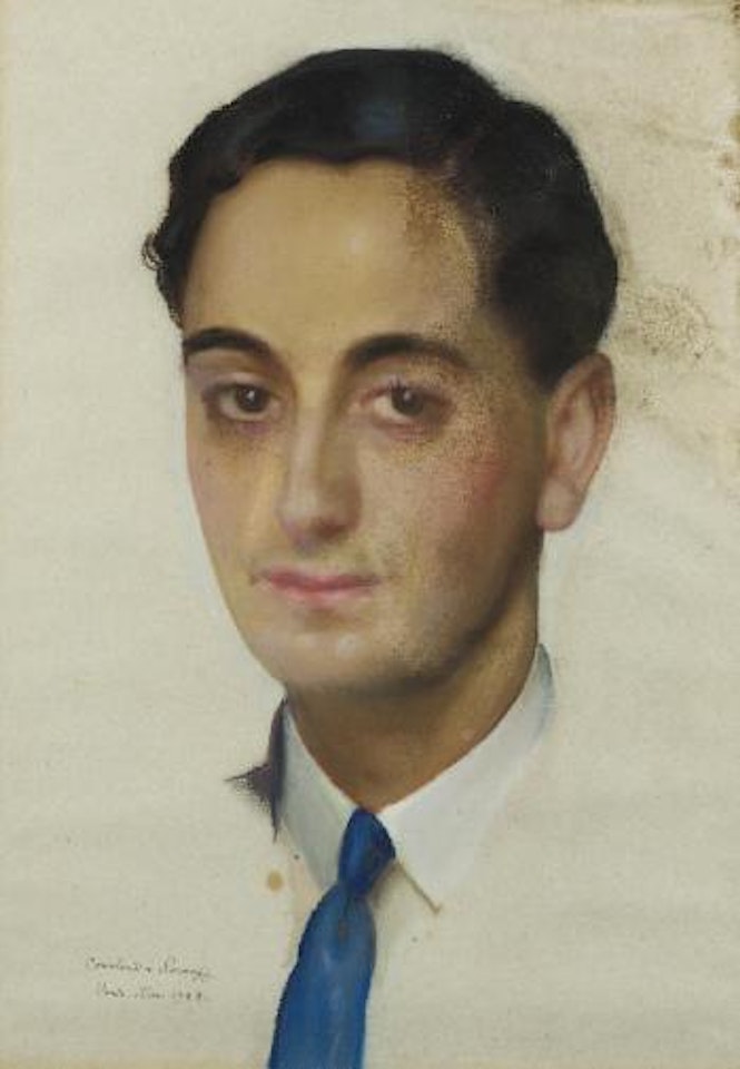 Portrait of Camille Meyer by Konstantin Somov