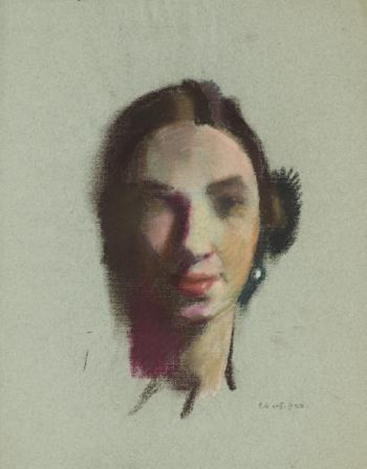 Portrait of Kira Petrovna Verkhovskaya by Konstantin Somov