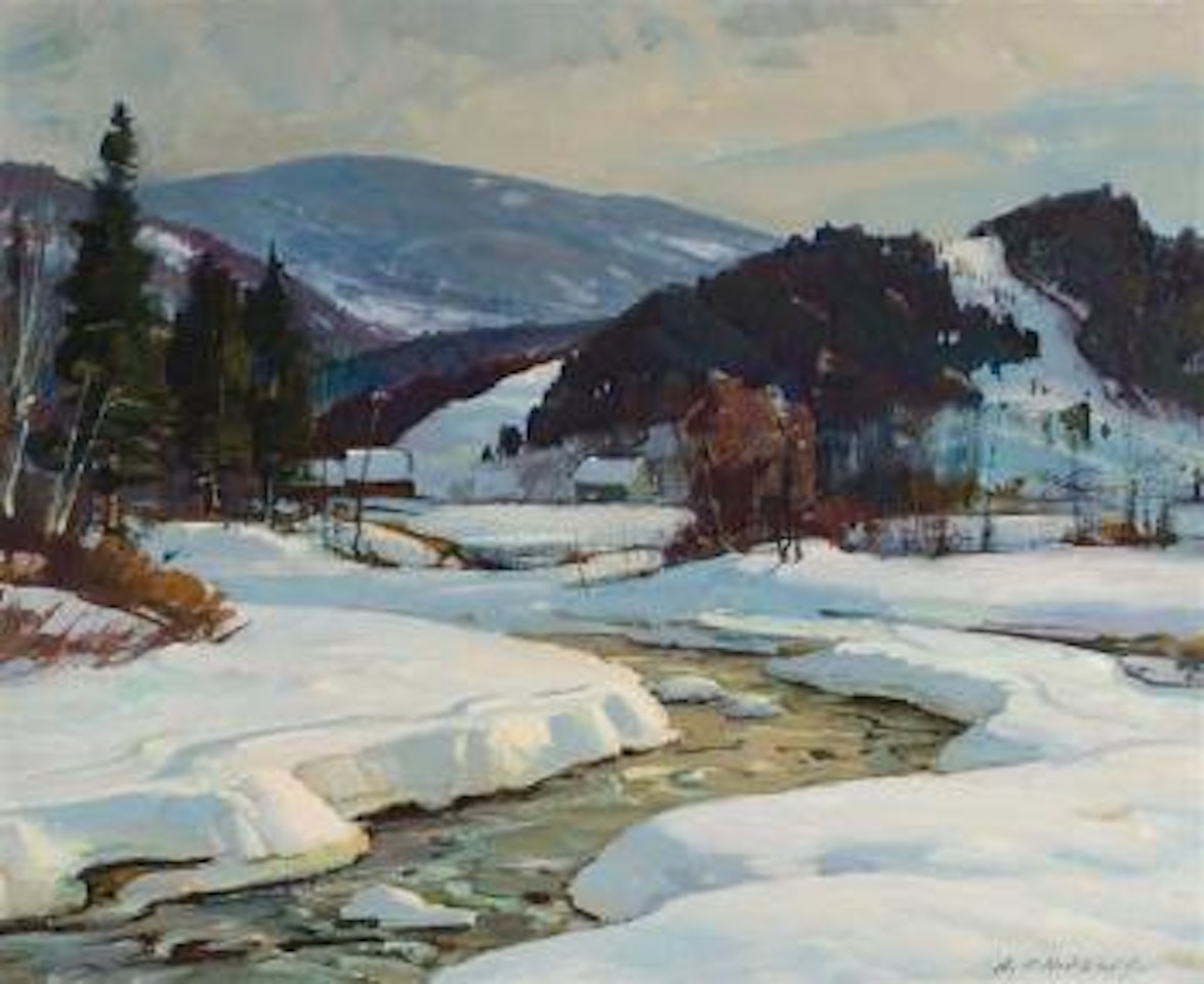 Winhall River by Aldro Thompson Hibbard