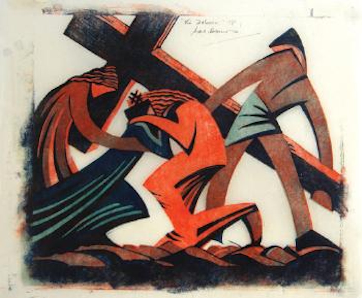 Via Dolorosa by Sybil Andrews