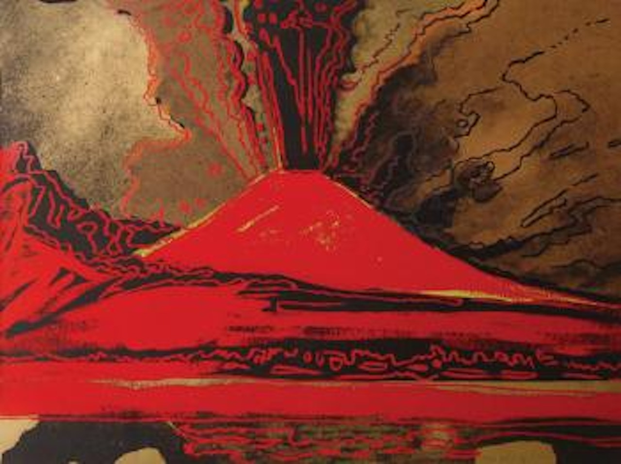 Vesuvius by Andy Warhol