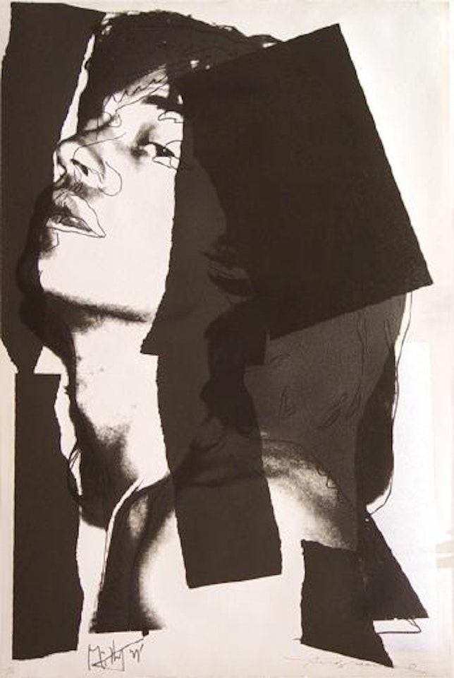 Mick Jagger by Andy Warhol