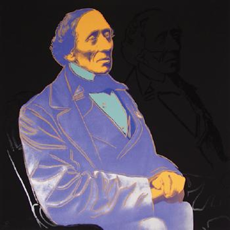 Hans Christian Andersen by Andy Warhol