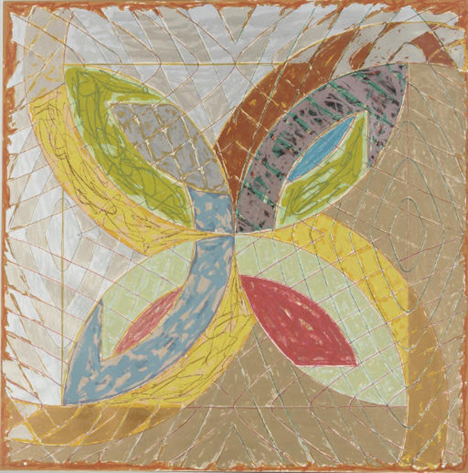 Polar Co-ordinates V (A. 123) by Frank Stella