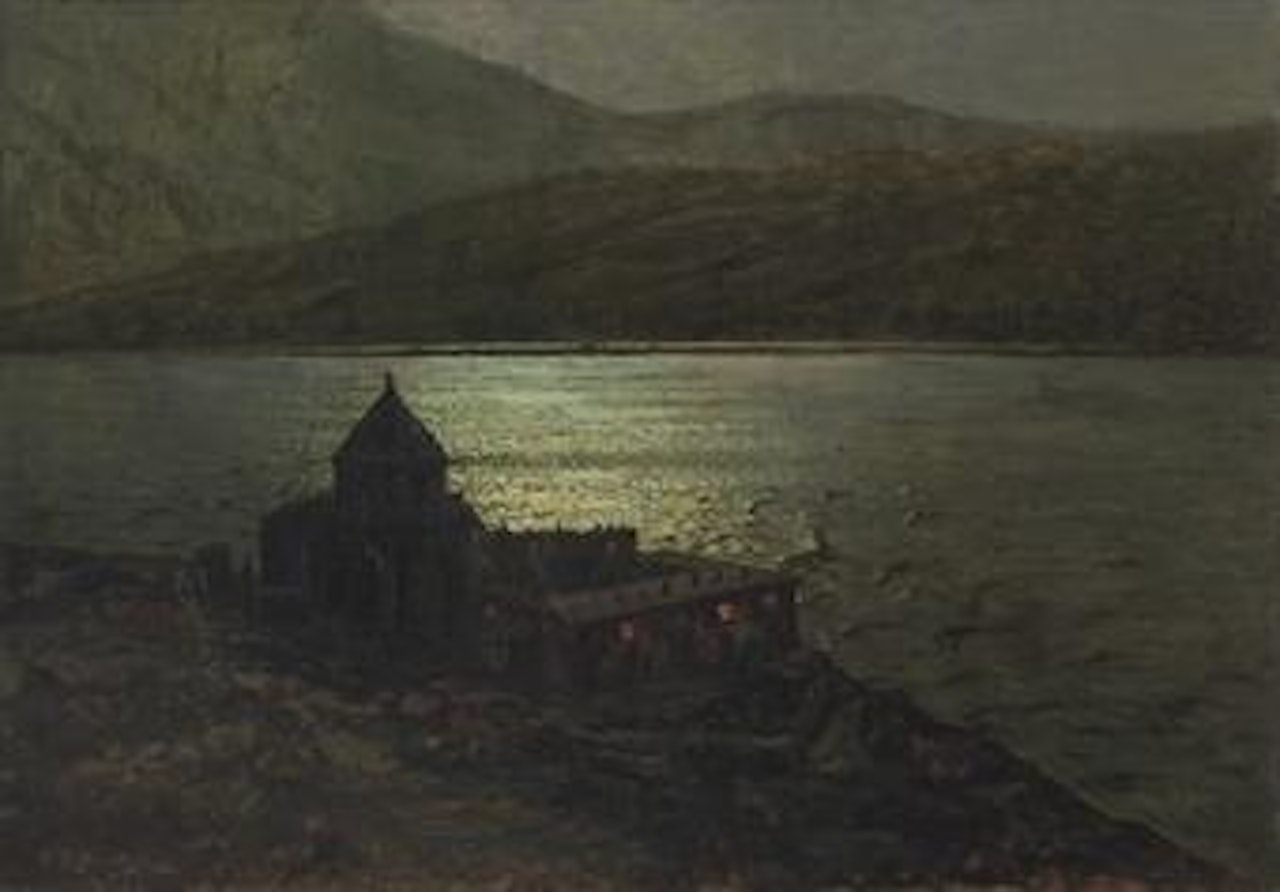 Sevananvank Monastery on Lake Sevan by Ivan Fedorovich Choultse