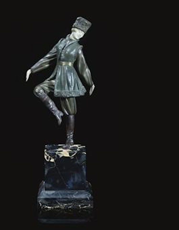 Russian Peasant Dancer by Demetre Chiparus