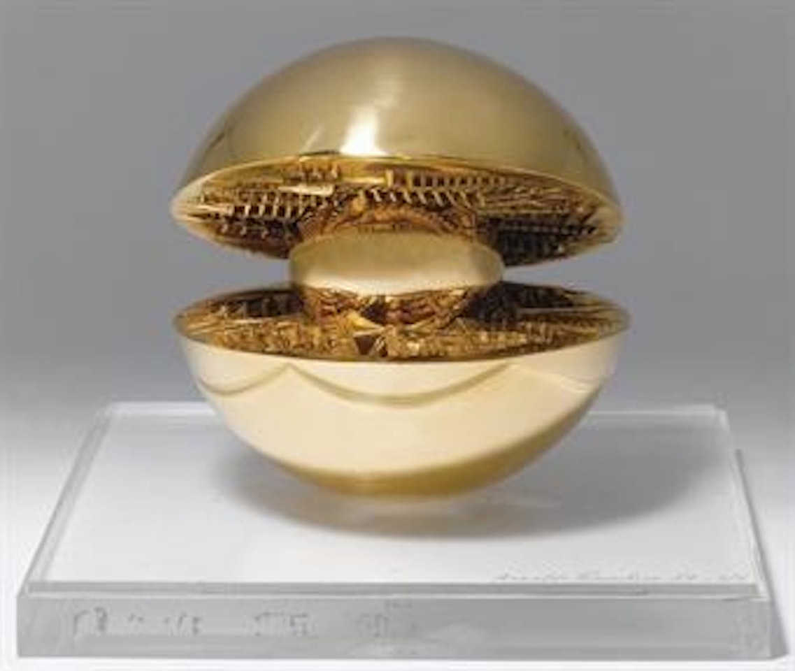 Rotante Con Sfera Interiore, Studio by Arnaldo Pomodoro