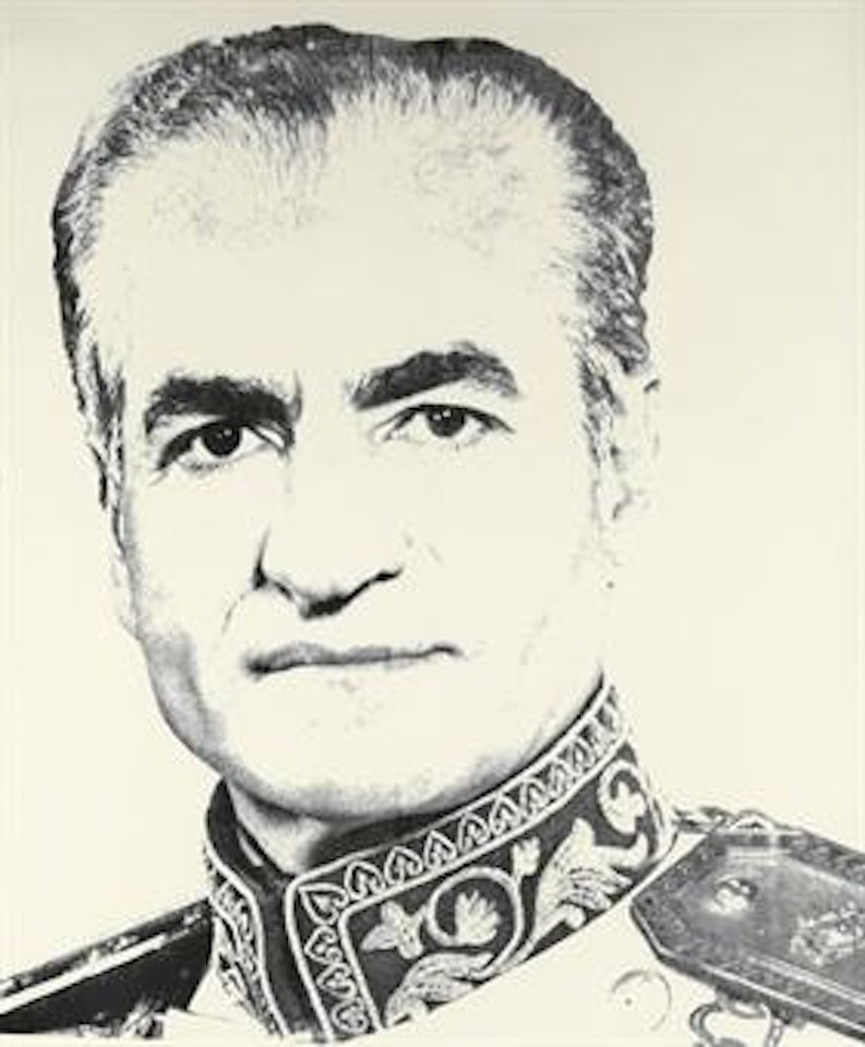 Mohammed Reza Shah Pahlavi (Shah of Iran) by Andy Warhol