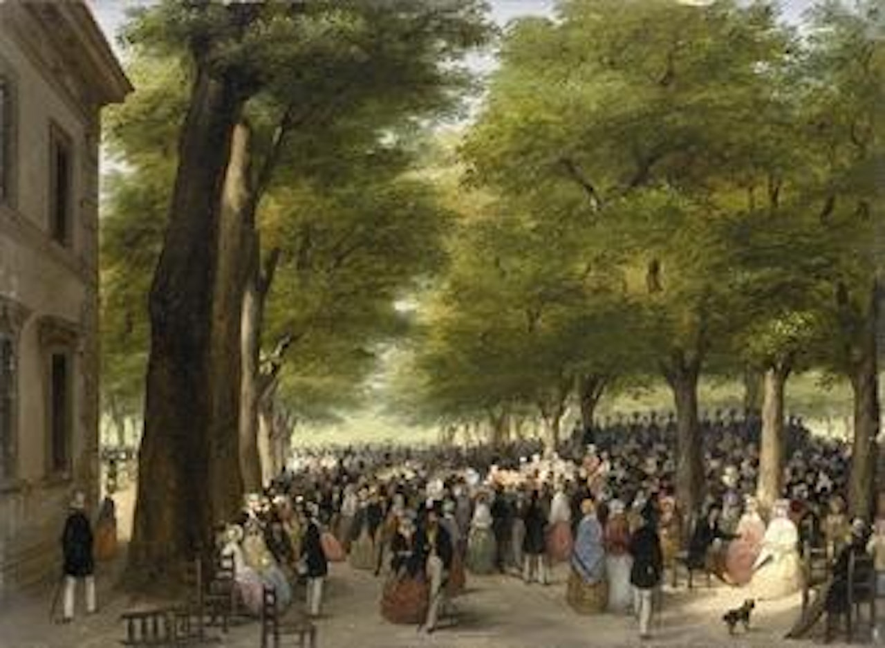Festa nei giardini di Porta Venezia by Carlo Canella