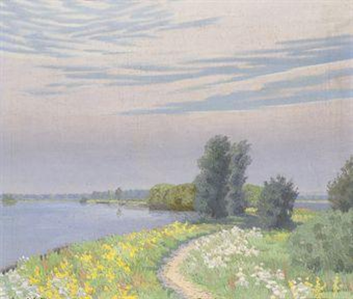 Loodijk Loosdrecht: Loosdrechtse plassen in summer by Dirk Smoorenberg