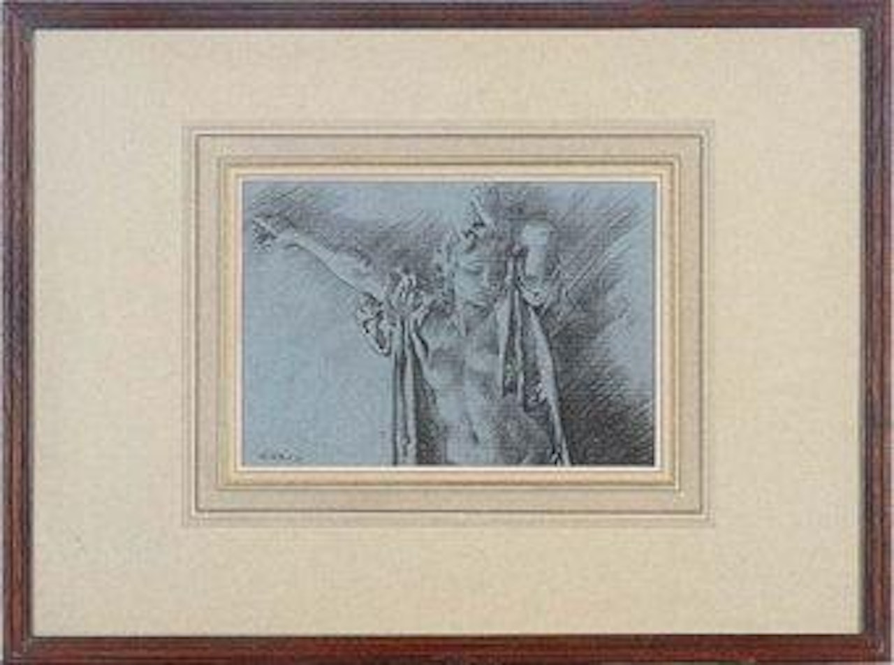 A female nude [Study for Andromeda] by William Russell Flint