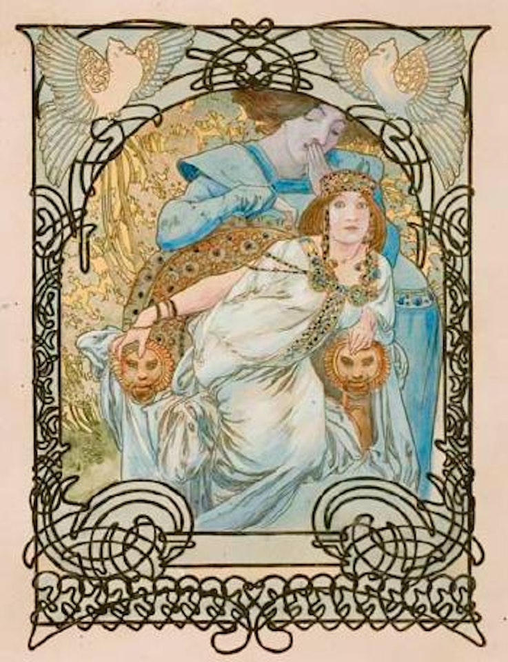 Ilsee princesse de Tripoli by Alphonse Mucha