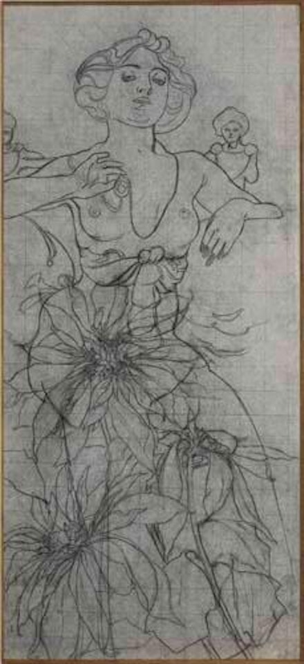 The ruby by Alphonse Mucha