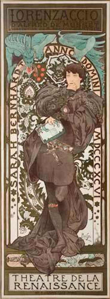 Lorenzaccio by Alphonse Mucha