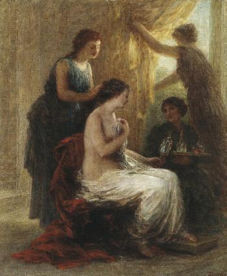La toilette antique by Henri Fantin-Latour