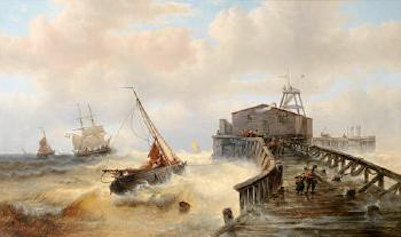 The return of the fleet, Ostend by François Etienne Musin
