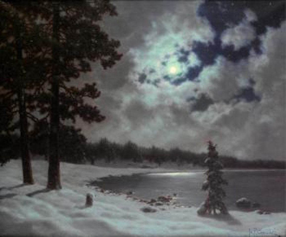 Lune d'hiver by Ivan Fedorovich Choultse