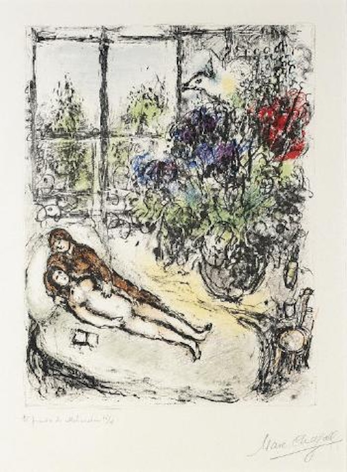 Lumière d'Atelier (M. 843) by Marc Chagall