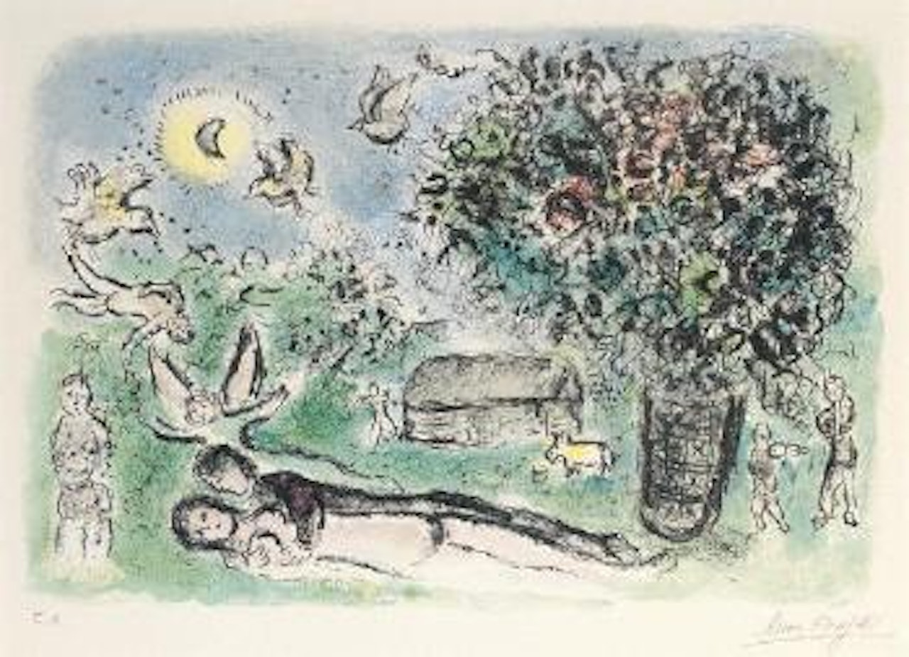 Pastoral (M. 906) by Marc Chagall