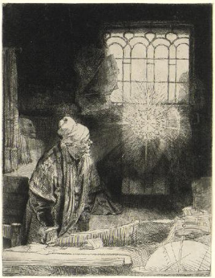 Faust (B., Holl. 270; H. 260) by Attributed to Rembrandt Harmensz van Rijn