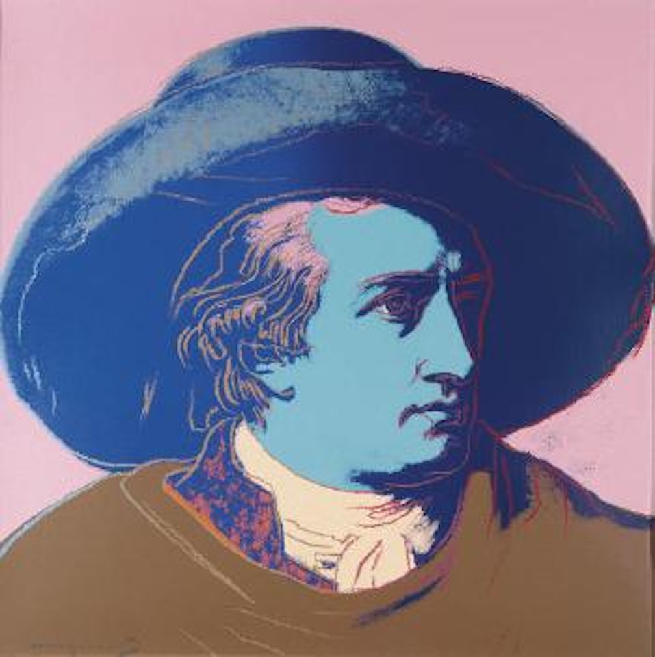 Goethe (F. & S. II.270) by Andy Warhol