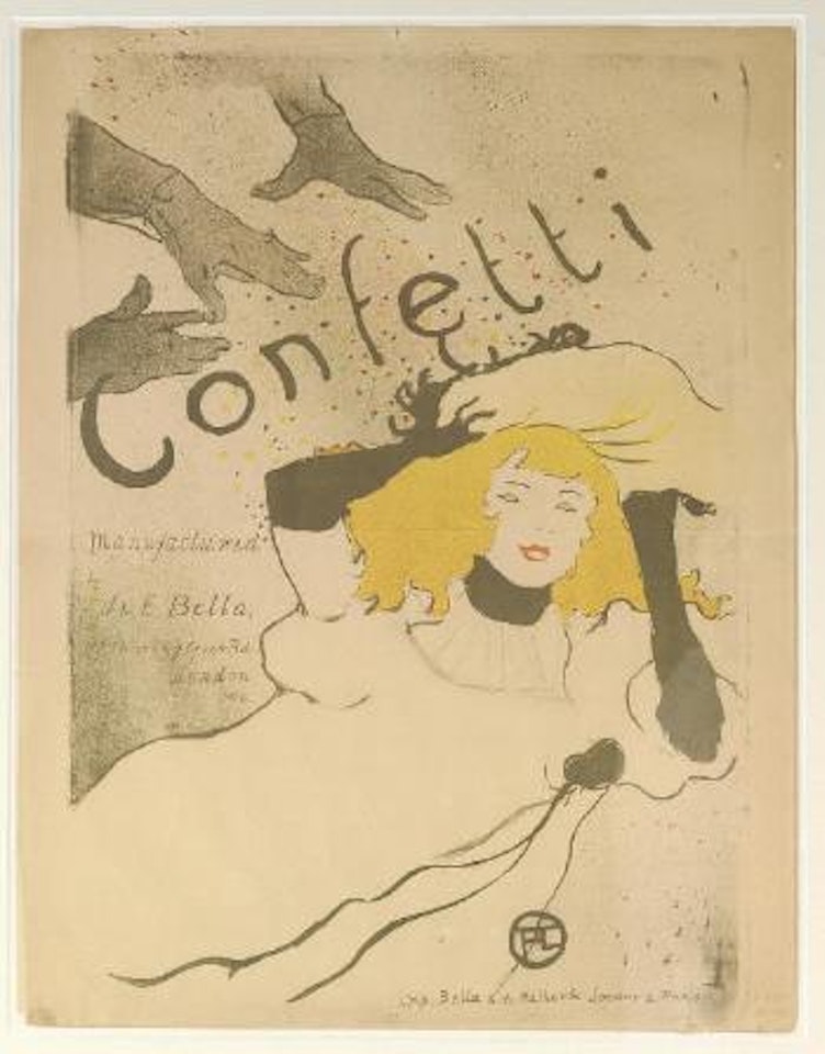 Confetti (D. 352; Adr. 101; W.P. 13) by Henri de Toulouse-Lautrec