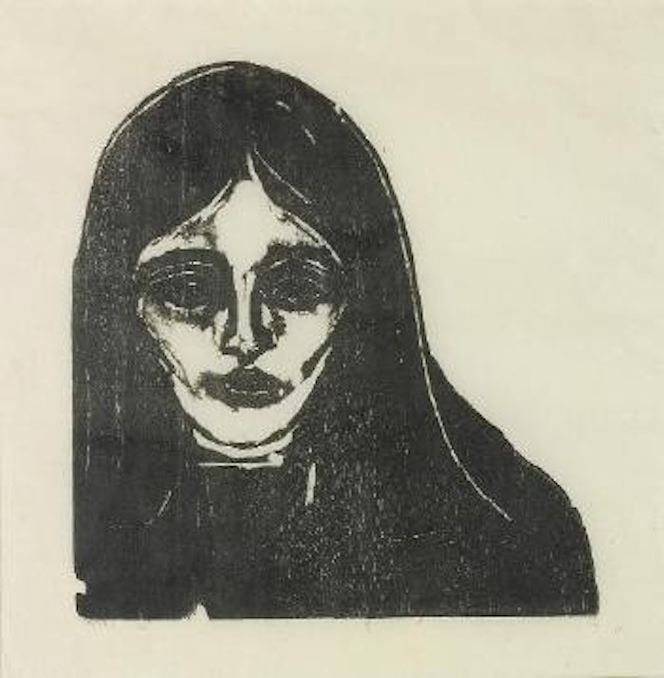 Rouge et Noir (W. 131) by Edvard Munch