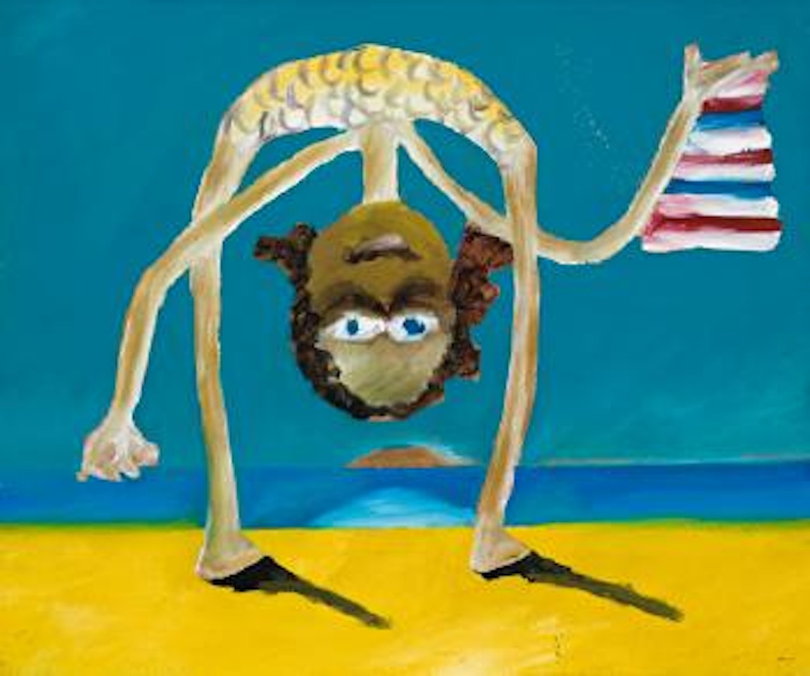 Bather (at sunset) by Sidney Nolan