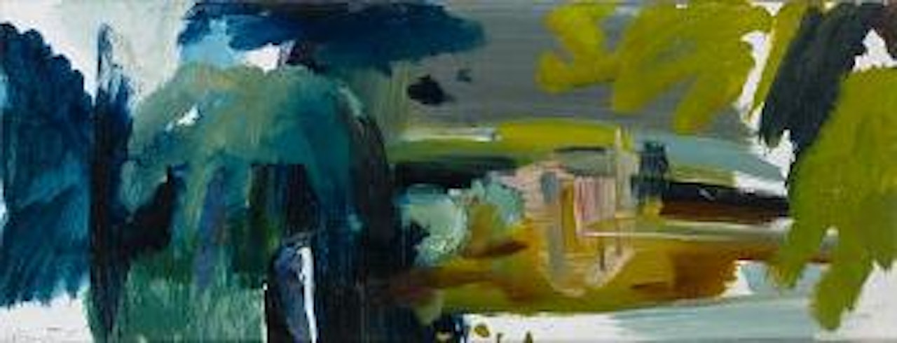 Drooping Trees over Water by Ivon Hitchens