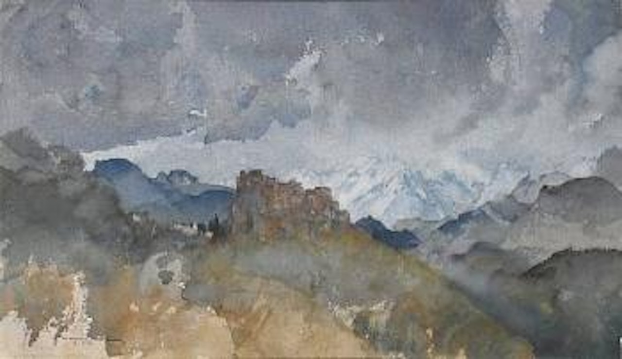 Storm, Carros, Alpes Maritime by William Russell Flint