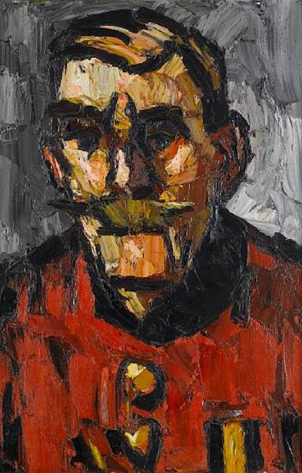 A Welsh Fusilier by Kyffin Williams