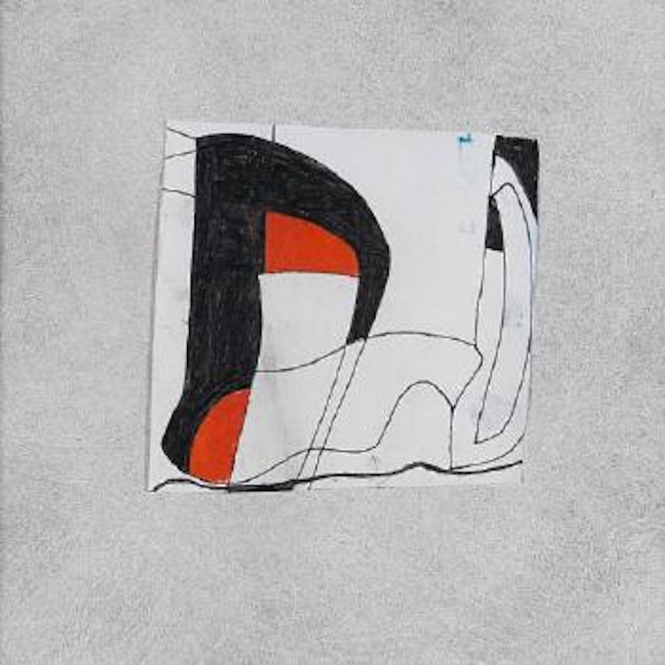 Red and black 2 by Ben Nicholson, O.M.