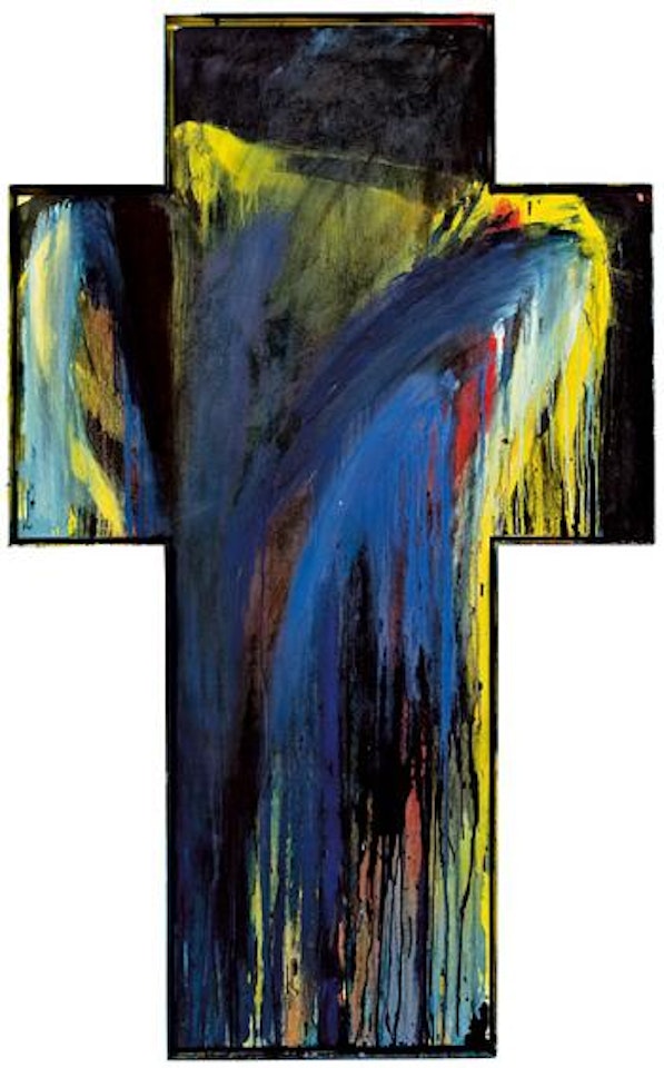 Kreuz by Arnulf Rainer