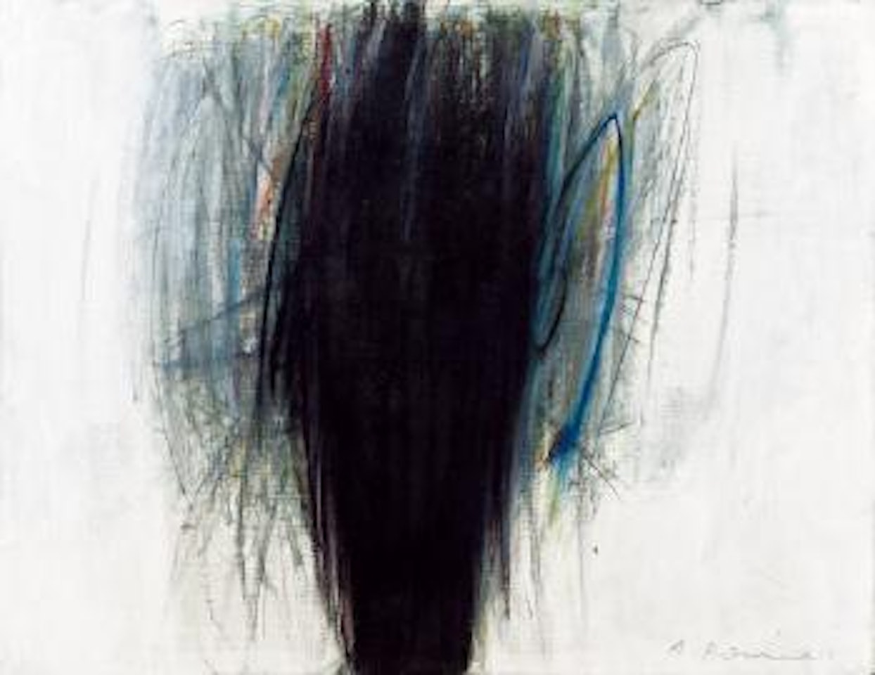 Übermalung by Arnulf Rainer
