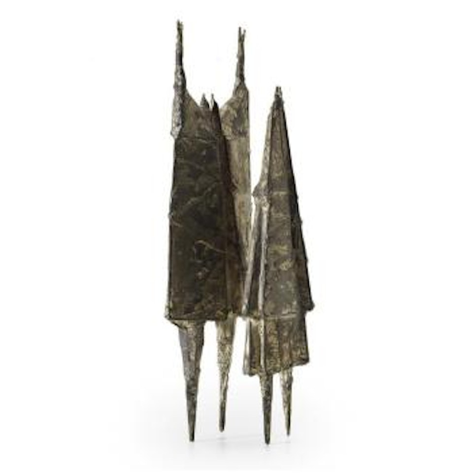 Third Maquette For Teddy Boy And Girl by Lynn Chadwick