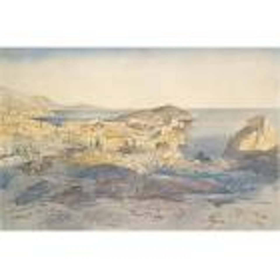 View Of Ragusa, Sicily by Edward Lear