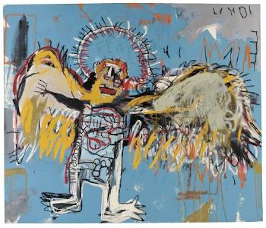 Untitled (Fallen Angel) by Jean-Michel Basquiat