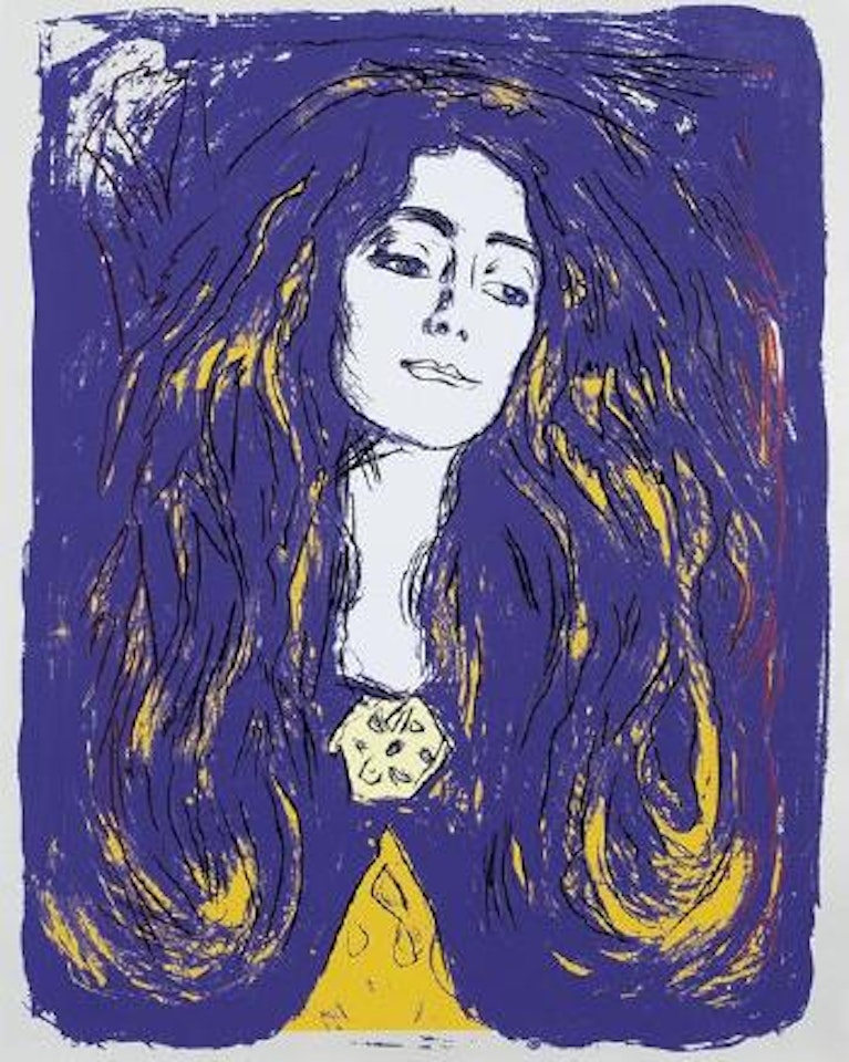 Eva Mudocci (After Munch) by Andy Warhol