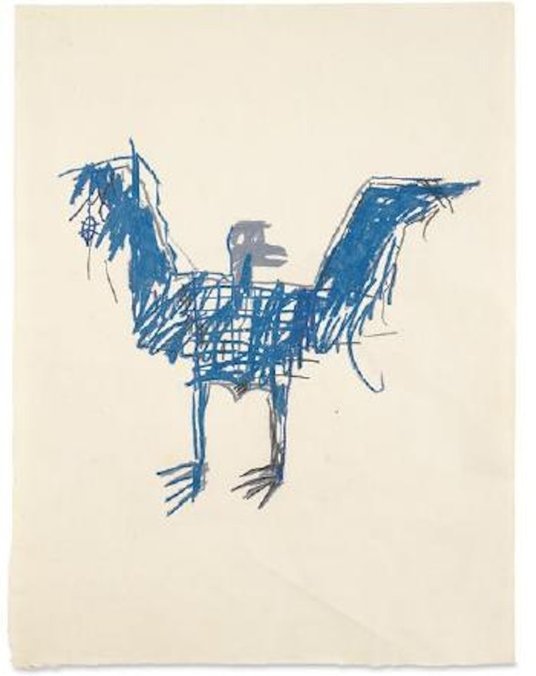 Untitled (Bird) by Jean-Michel Basquiat