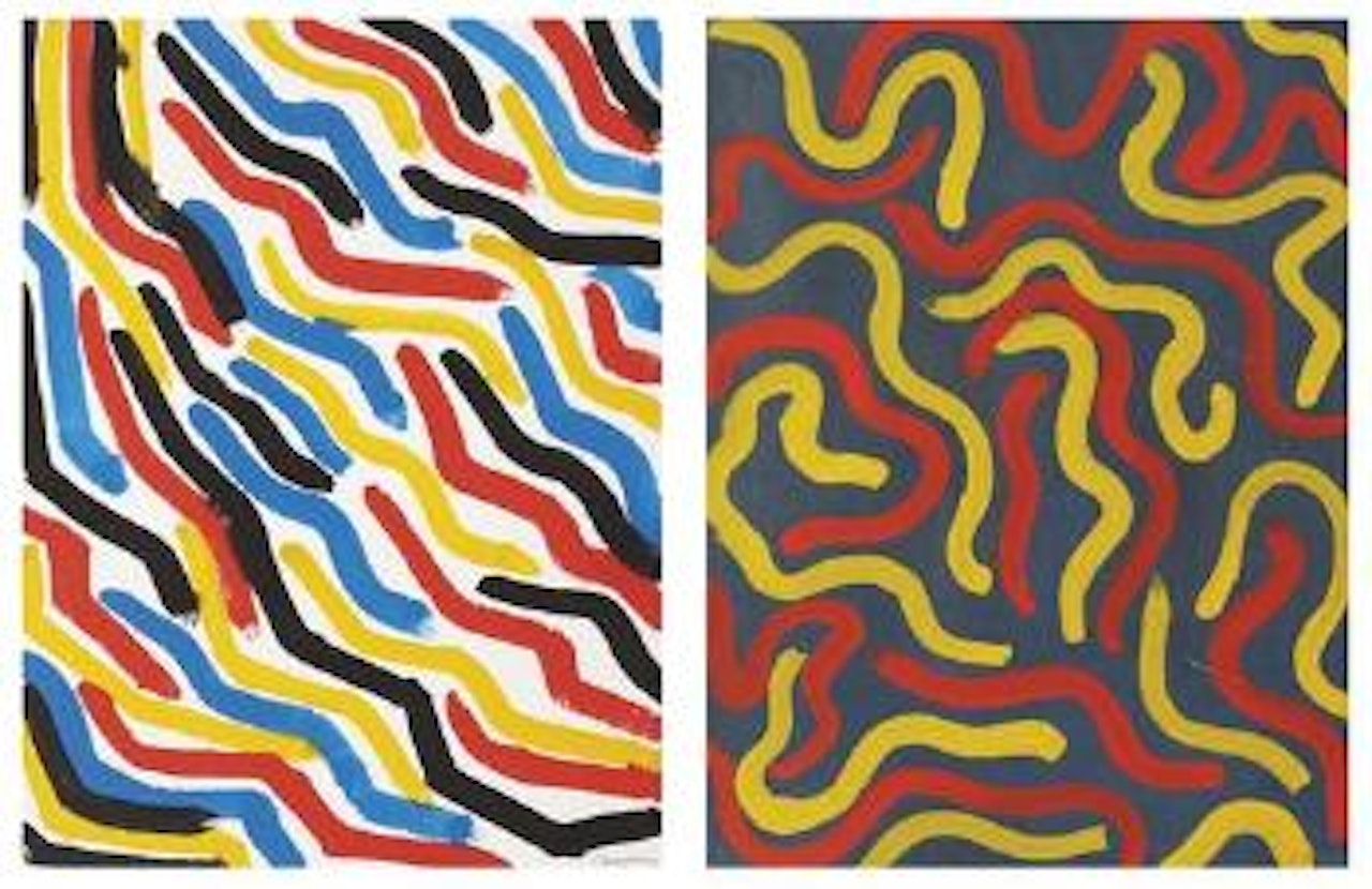 Two Works: Untitled by Sol LeWitt
