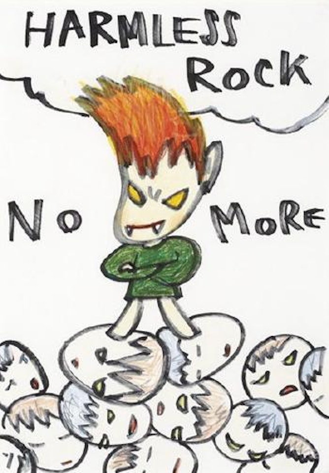 Harmless Rock No More by Yoshitomo Nara