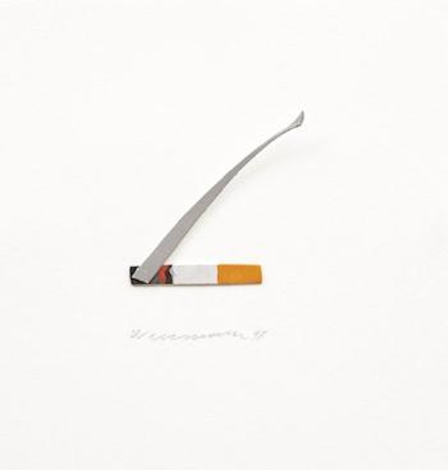Smoking Cigarette by Tom Wesselmann