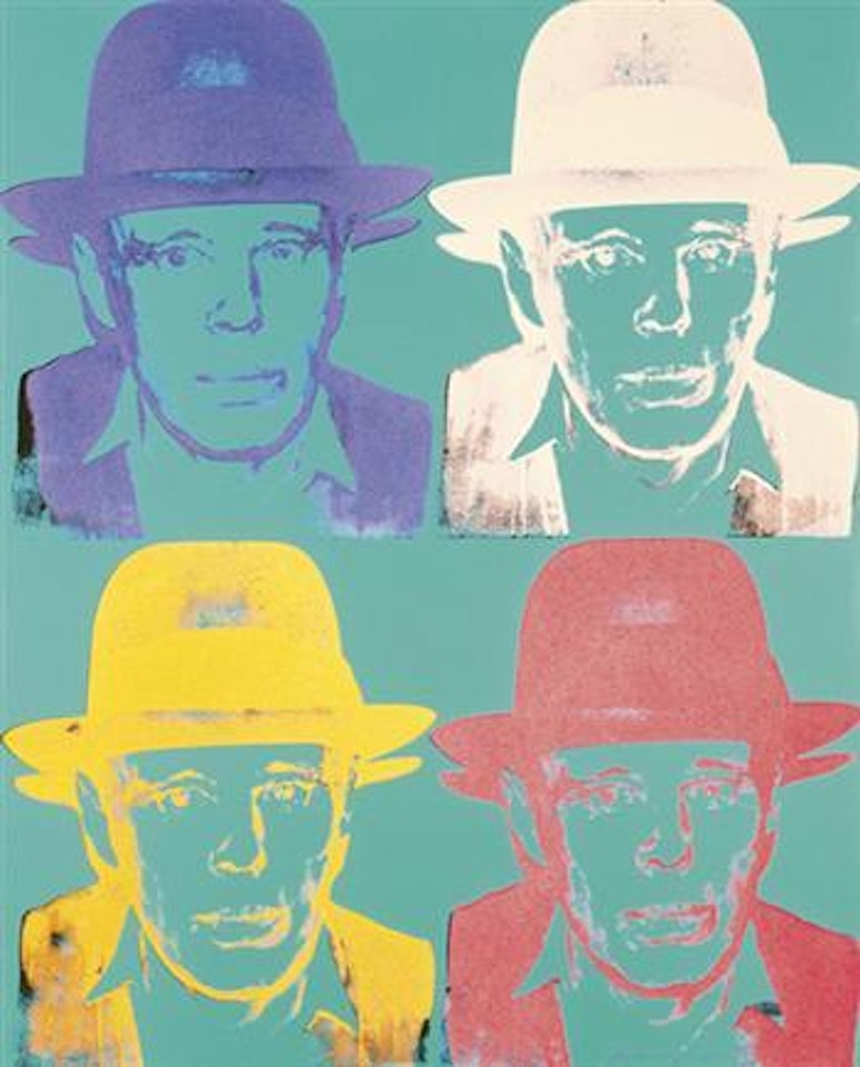 Joseph Beuys, State III by Andy Warhol
