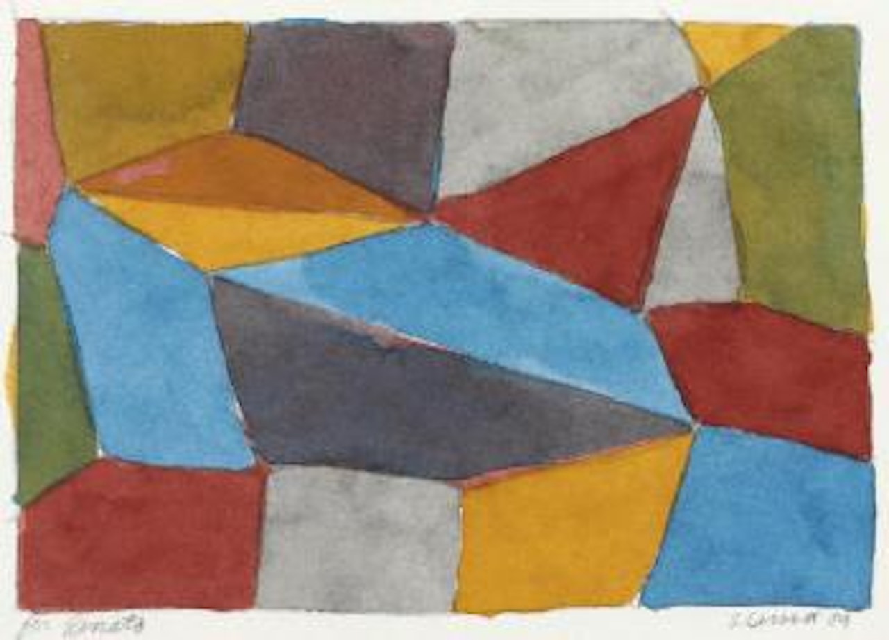 Untitled (Study for Bern Mural) by Sol LeWitt
