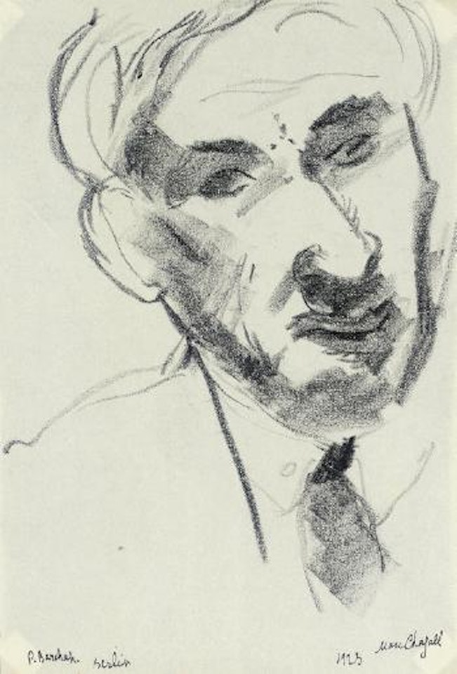 Portrait de Barchan by Marc Chagall