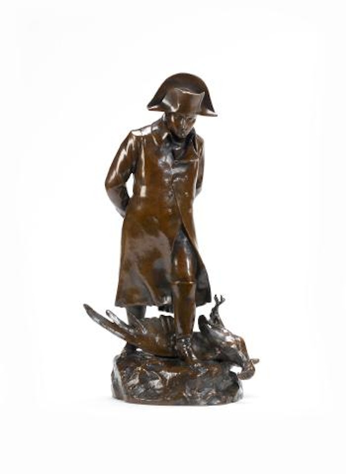 Figure of Napoleon Dechu by Marius Jean Antonin Mercie