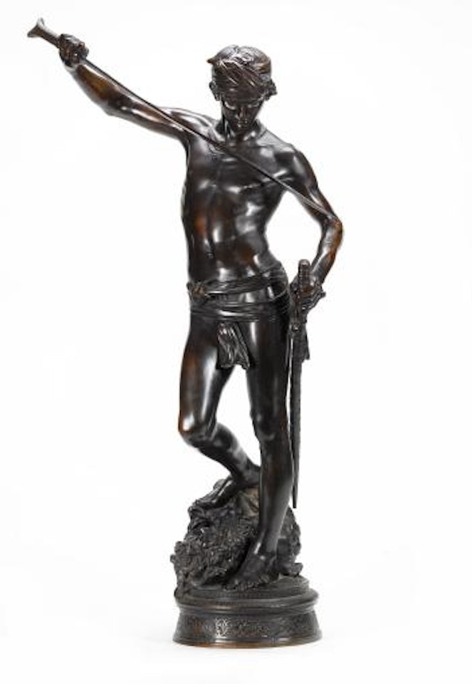 David Vainqueur by Marius Jean Antonin Mercie